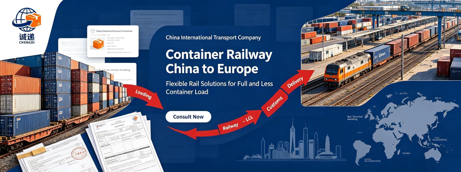 China To Europe Railway