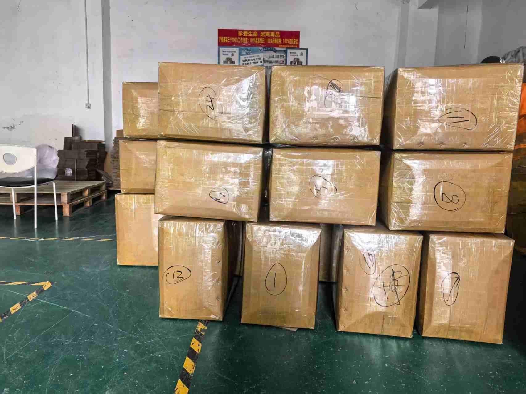Shenzhen Chengdi International Freight Forwarding Co., Ltd. factory production line