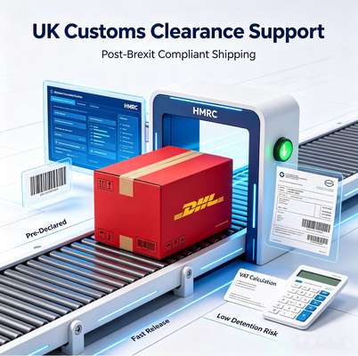 Fast DHL Shipping China To UK Door To Door Delivery Full End To End Real Time Parcel Tracking