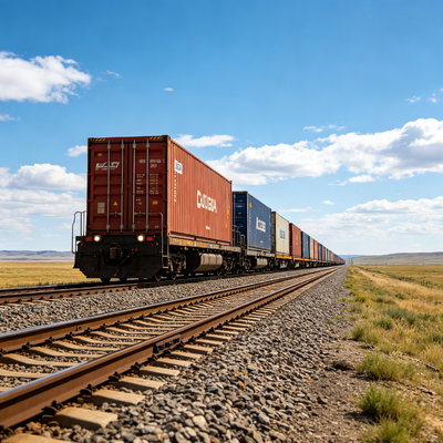 Real Time Tracking China To Europe Railway Shipping From China To Greece Logistics