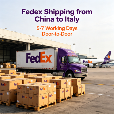 Fedex Fast Shipping From China To Italy , Fedex International Air Freight Service Real Time Logistics Tracking