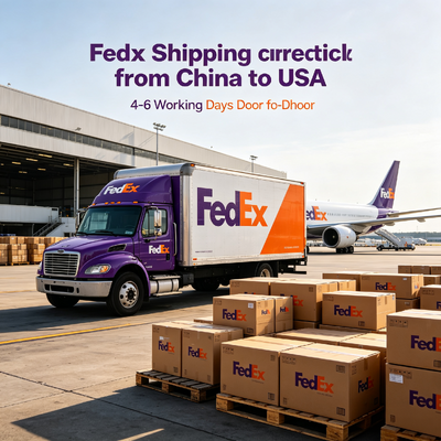 Door To Door Fedex International Express Delivery From China To USA Real Time End To End Online Shipment Tracking