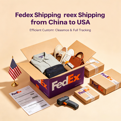 Door To Door Fedex International Express Delivery From China To USA Real Time End To End Online Shipment Tracking
