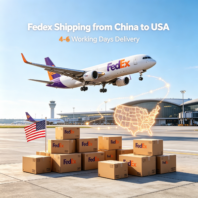 Door To Door Fedex International Express Delivery From China To USA Real Time End To End Online Shipment Tracking