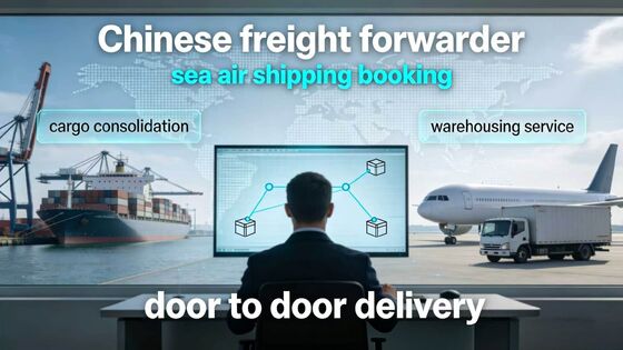 Secure Chinese Freight Forwarder Sea And Air Shipping Door To Door Delivery Full Online Tracking