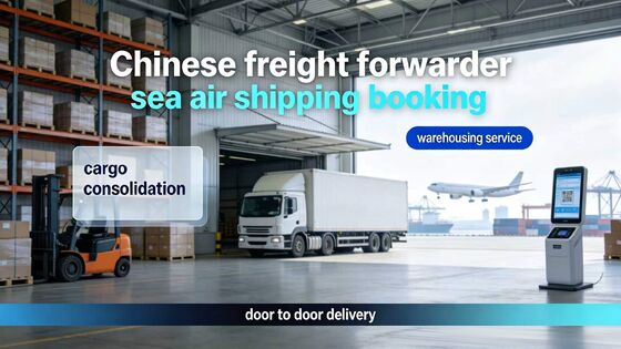Secure Chinese Freight Forwarder Sea And Air Shipping Door To Door Delivery Full Online Tracking