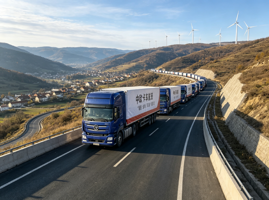 międzynarodowa spółka żeglugowa Transport ciężarowy z Chin do Monako Transport drogowy DDP z Chin do Monako Transport drogowy TIR transport ciężarowy China do Monako China Monaco usługa logistyczna Statek z Chin do Europy