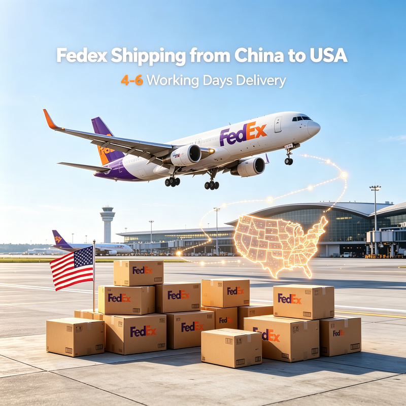 Door To Door Fedex International Express Delivery From China To USA Real Time End To End Online Shipment Tracking